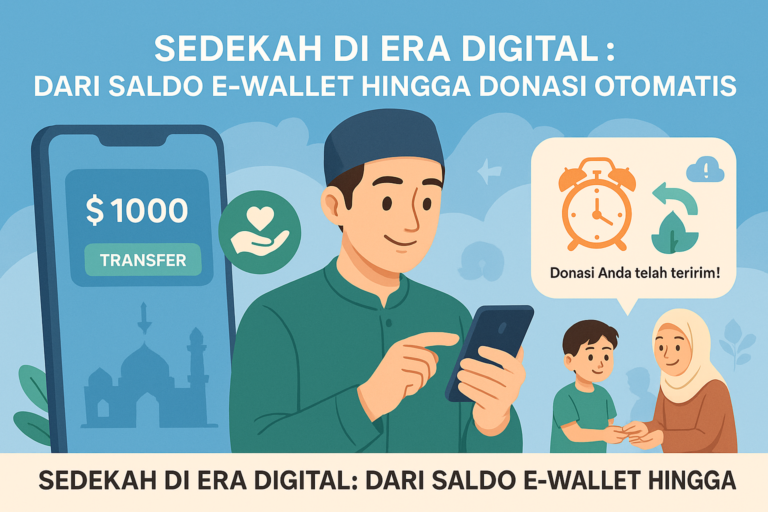 Ternyata Ini Waktu Favorit Orang RI Kirim Sedekah Digital