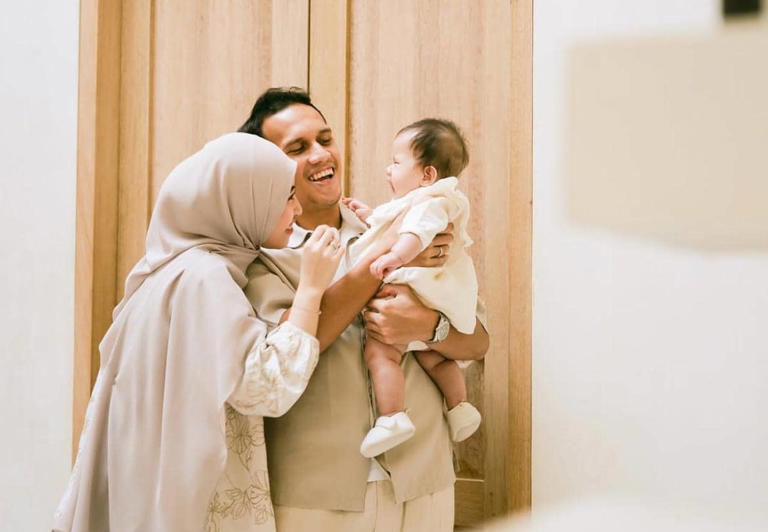 Adiba & Egy Maulana Pamer Potret Baby Elara, Ikut Terpesona