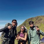 Seru Banget! Potret Bella Graceva Mendaki Gunung Merbabu