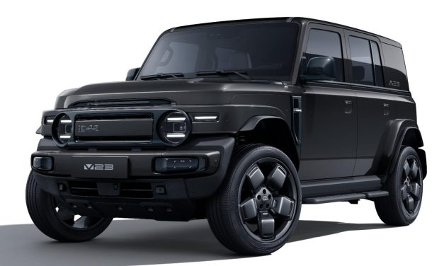 iCAR V23 Hadir, SUV Listrik Futuristik Dengan Gaya Tangguh