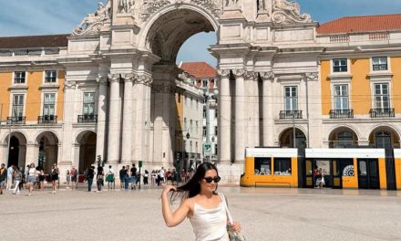 Pesona Angela Gilsha Saat Liburan Di Lisbon, Cantik Dan Stylish!