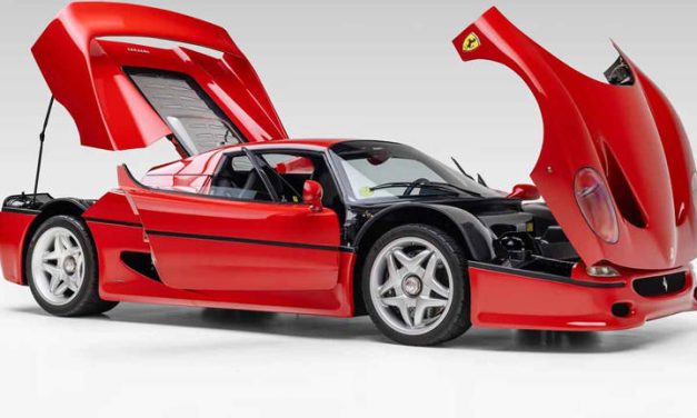 Mesin V12 Legendaris! Ferrari F50 Dengan Odometer 171 Km